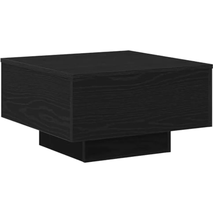 vidaXL Couchtisch Schwarz Eichen-Optik 55 x 55 x 31 cm 862993 – Bild 7