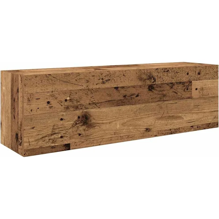 Bad-Wandschrank Altholz-Optik 100 x 25 x 30 cm Holzwerkstoff – Bild 2