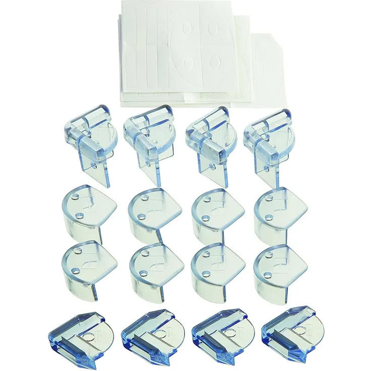 Dreambaby G900 Universal Eckenschutz Kantenschutz Stossschutz Kindersicherung (16er) Set transparent