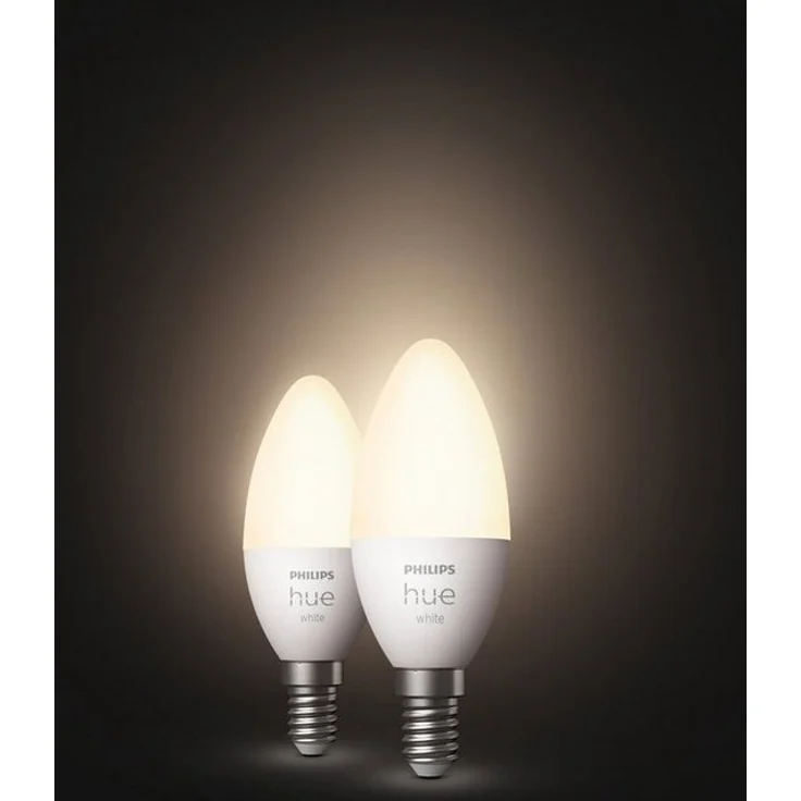 Philips Hue White E14 B39 Candle Light - 2-pack – Bild 3