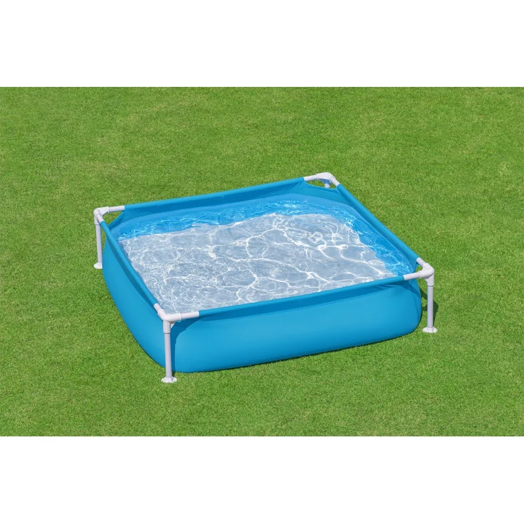 My First Frame Pool 122 x 122 x 30,5 cm, blau , eckig – Bild 9