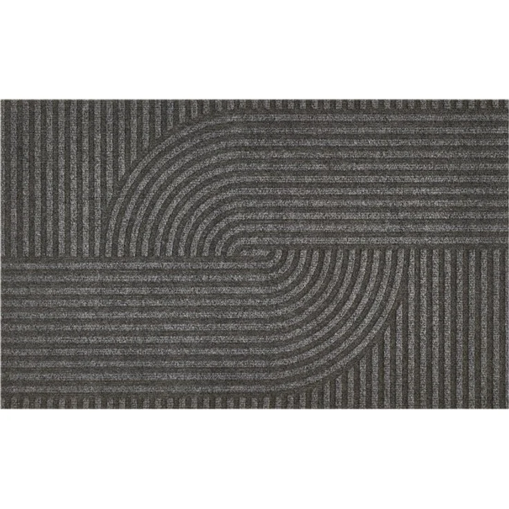 Andiamo Fußmatte Yukon, rechteckig, Höhe: 6 mm, Schmutzfangmatte, modernes Design, robust, waschbar, rutschhemmend – Bild 4