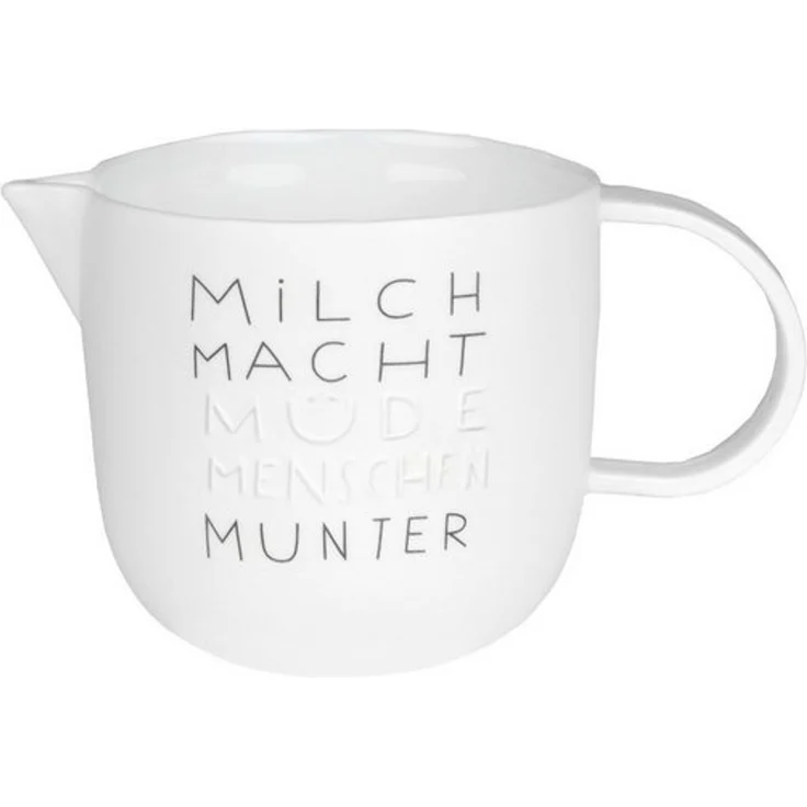Räder Milchkännchen räder Guten Morgen Milchkännchen Milch macht müde Menschen munter Weiß – Bild 3