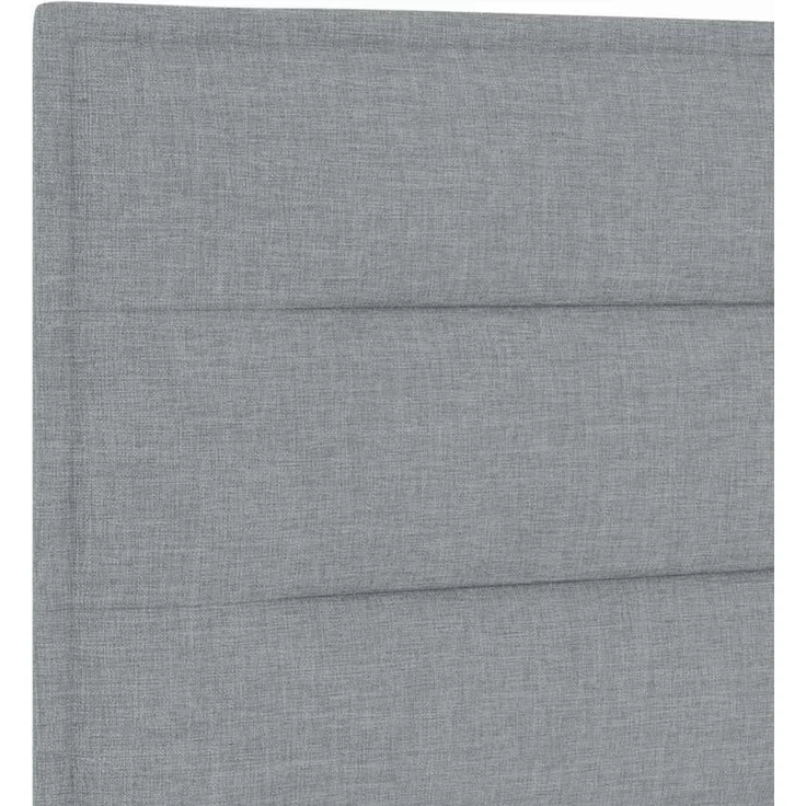 Kopfteil, Bettkopfteil, Minimalistisch Hellgrau 80 cm Stoff – Bild 6