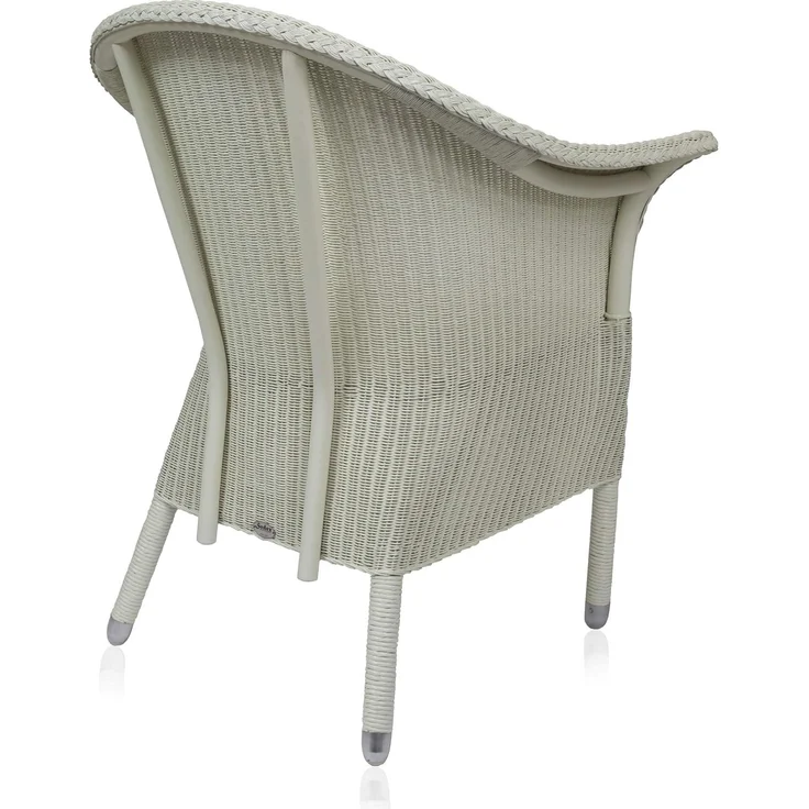 SEDEX Charlotte Loom Sessel Altweiß mit Kissen | Rattangestell – Bild 4