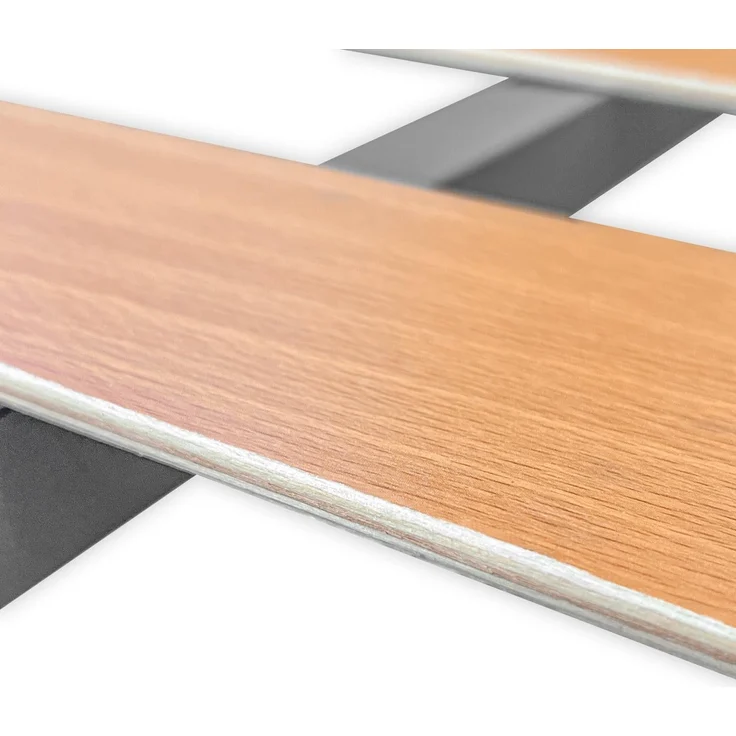 Duérmete Online - Lattenrost Basic Struktur 30x30 mm ohne Füße, Stabilität und Robustheit, Stahlrohr 30x30 mm, Epoxidfarbe grau, 150x190 – Bild 5