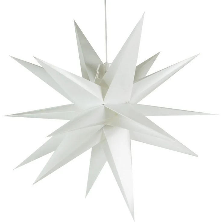 Guru-Shop LED-Stern für außen 3D Außenstern Kaspar, Weihnachtsstern,., Leuchtmittel inklusive – Bild 2