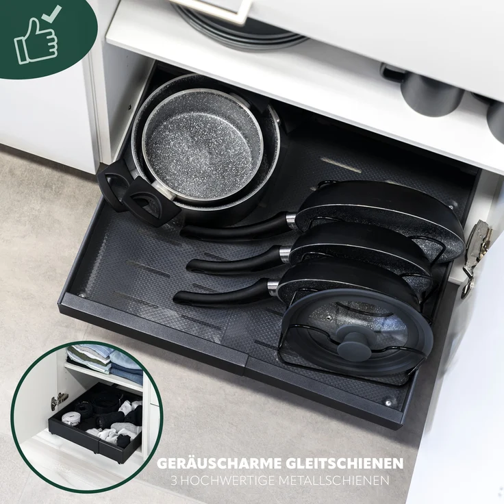 Teleskopschublade 2er, 43-67 cm – Bild 6