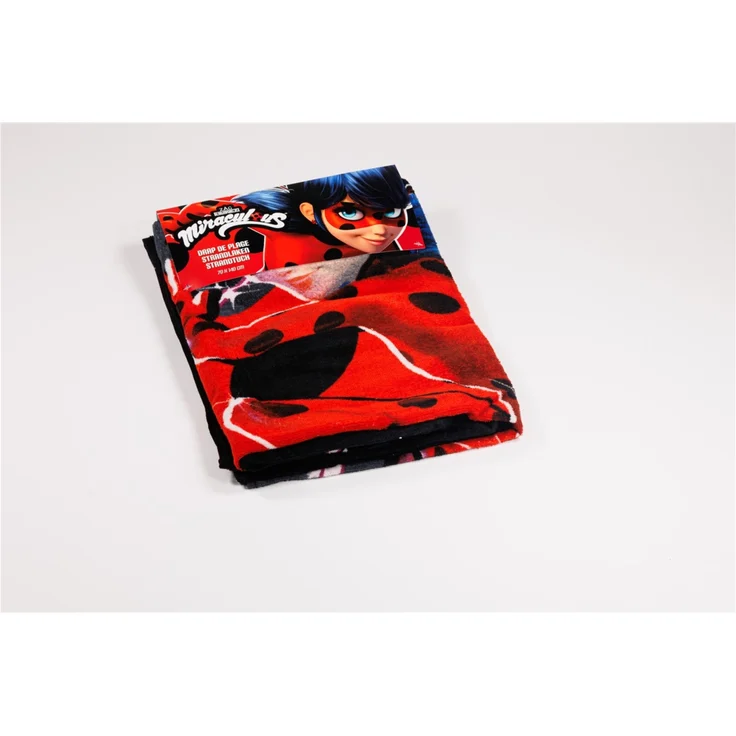 Miraculous Ladybug Badehandtuch aus 100% Baumwolle Strandtuch 70x140 cm – Bild 2