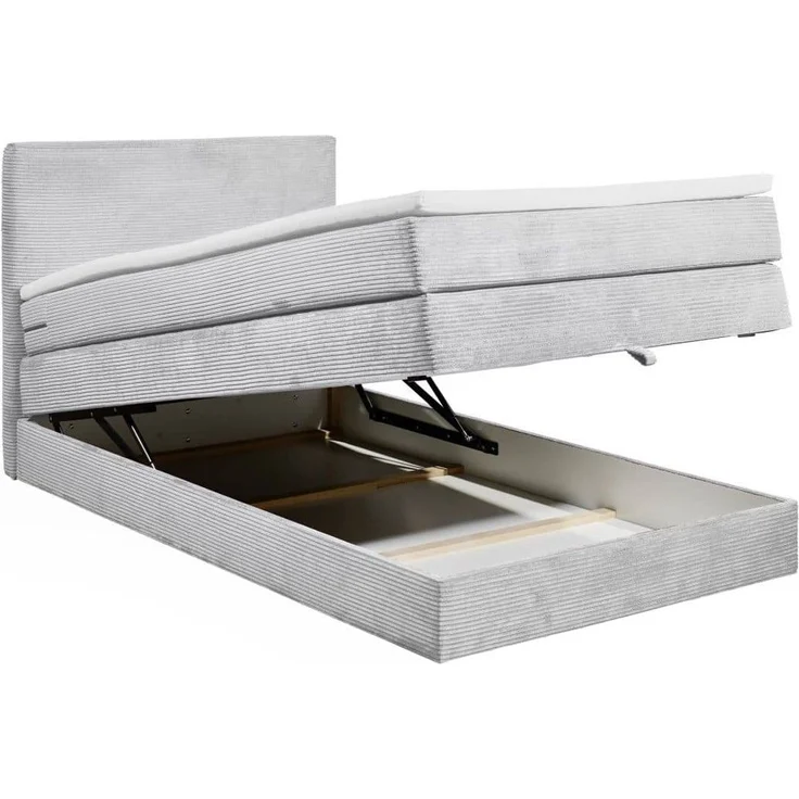Boxspringbett Luzern Breitcord Zoom von ED Exciting Design – Bild 4