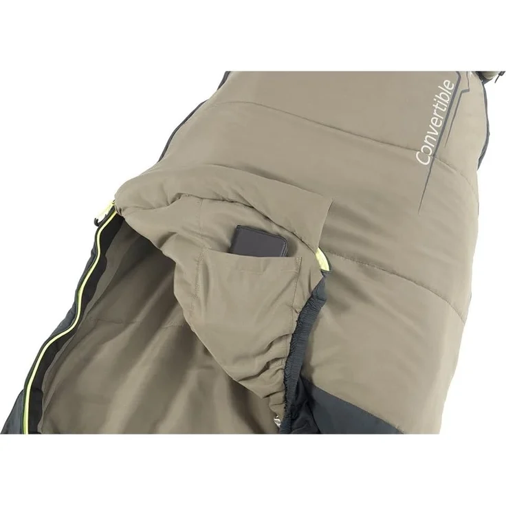 Outwell Schlafsack Convertible Junior Grün 445950 – Bild 5