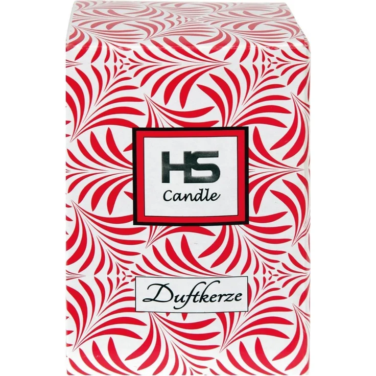 Duftkerze im Glas - Weihnachten Rot - Bonbon 120gr ( 30h ) – Bild 4