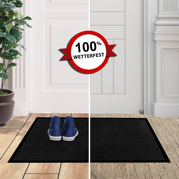 Furni24 Fußmatte - Anthrazit, 60 x 90 cm – Bild 5