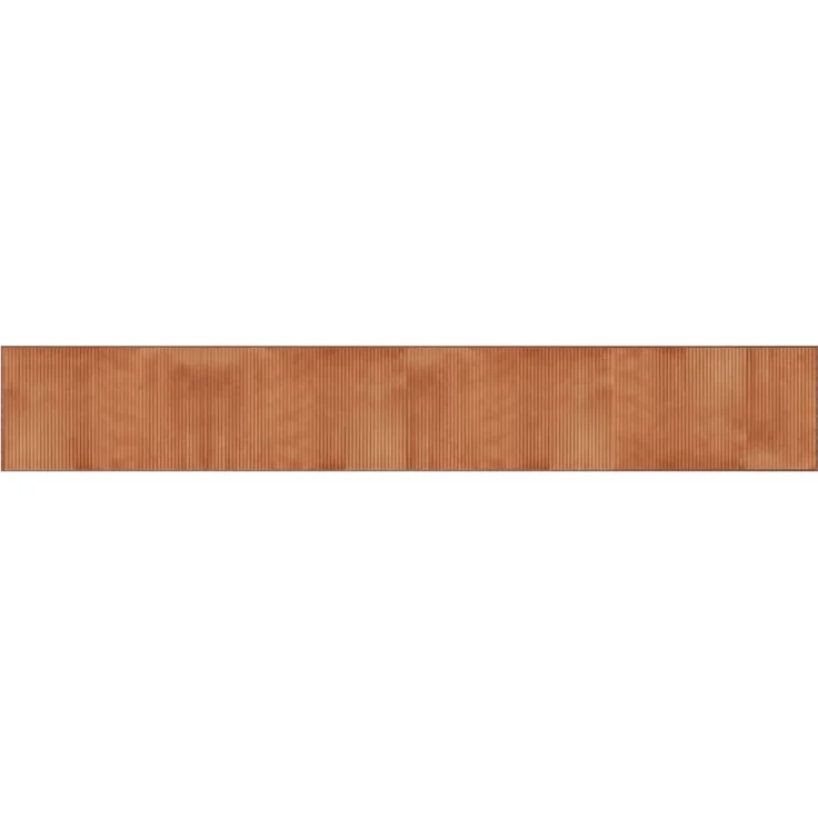 vidaXL Teppich Rechteckig Braun 60x400 cm Bambus 376848 – Bild 2