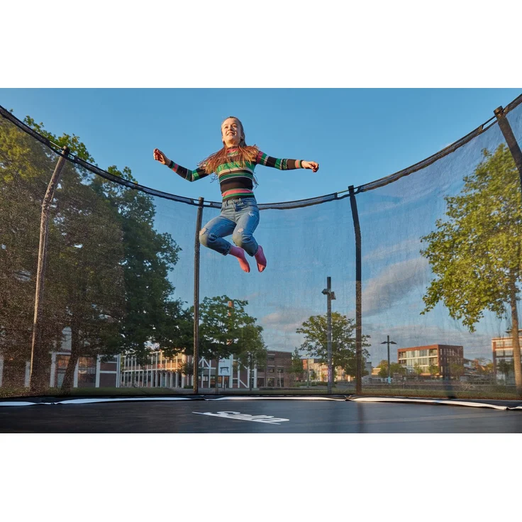 Salta 'Premium Black Edition' Trampolin inkl. Sicherheitsnetz, rund, Stahl schwarz, Ø251 cm – Bild 7