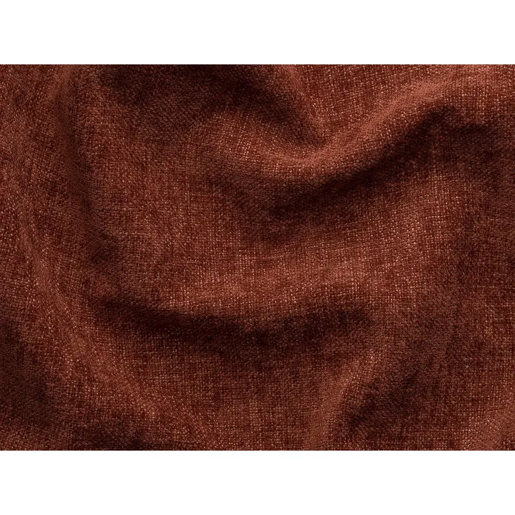 Vente-unique - RIZORA Sofa Stoff Rot - B 223 cm96 cm x H 95 cm x L 210 cm – Bild 6