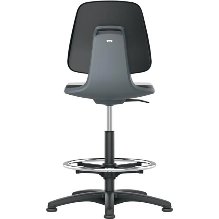 Stuhl Labsit 3 anthrazit Integr. Schaum,m. Rollen – Bild 1