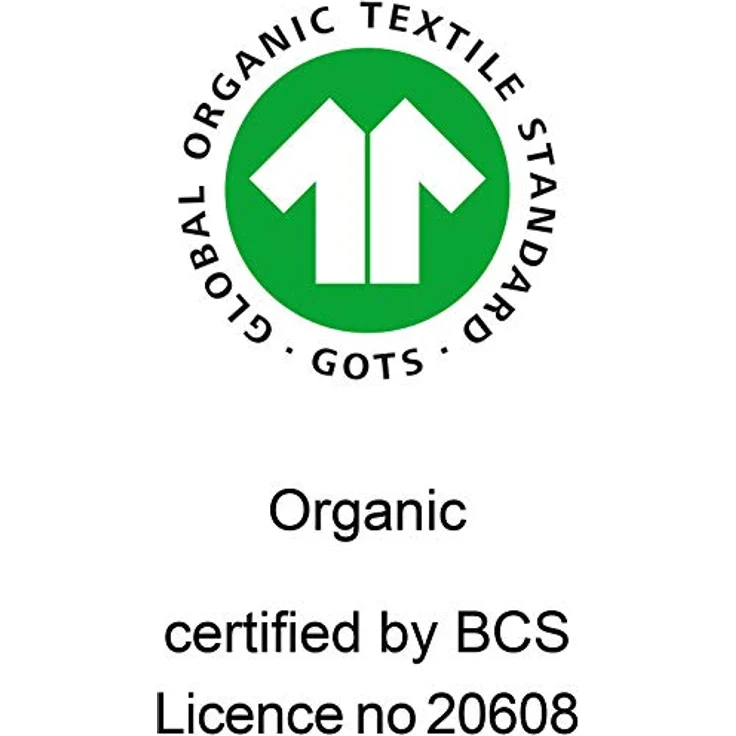 Bio Matratzenschutzauflage 100% Bio-Baumwolle (kbA) GOTS zertifiziert, Spannecken, Natur, 90 x 200 cm – Bild 4