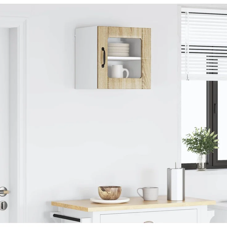 Hängeschrank, Küchenschrank Sonoma-Eiche 40 x 31 x 40 cm Holzwerkstoff – Bild 4