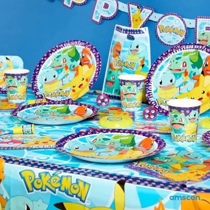 Amscan Tischdecke Amscan 9904823 Tischdecke Pokemon Plastik 120 x 180 cm Geburtstag – Bild 4