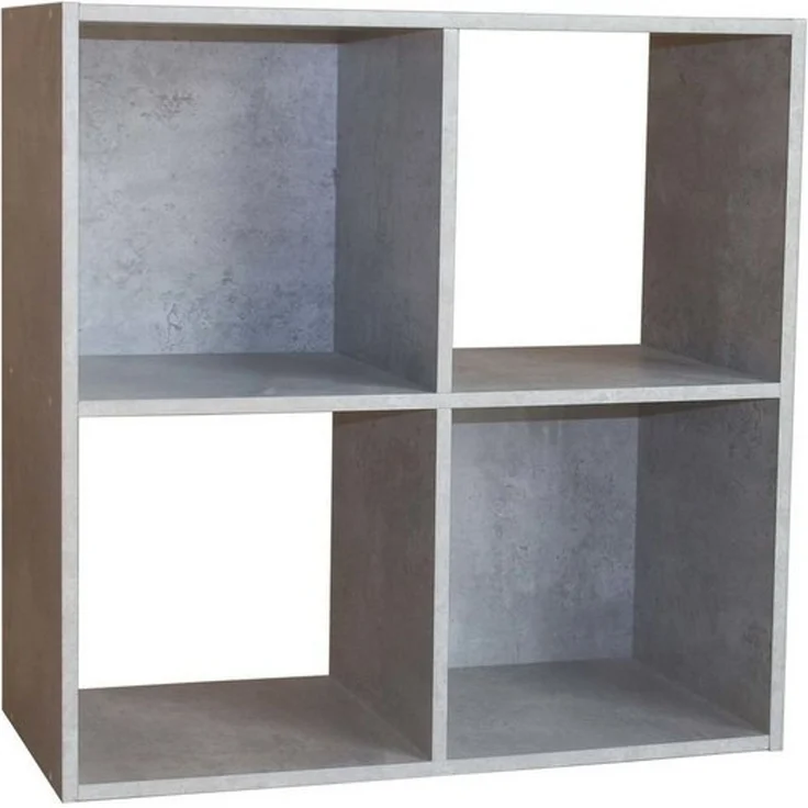 HTI-Line Bücherregal Regal Thekla 6060, Stück 1-tlg, Standregal Bücherregal Raumteiler 4 Regalfächer – Bild 2