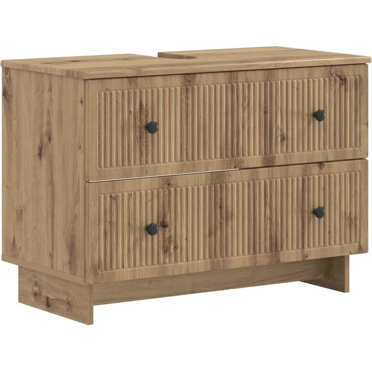 vidaXL 3-teiliges Badezimmer-Schranksystem EDE Artisan-Eiche 3417746 – Bild 5