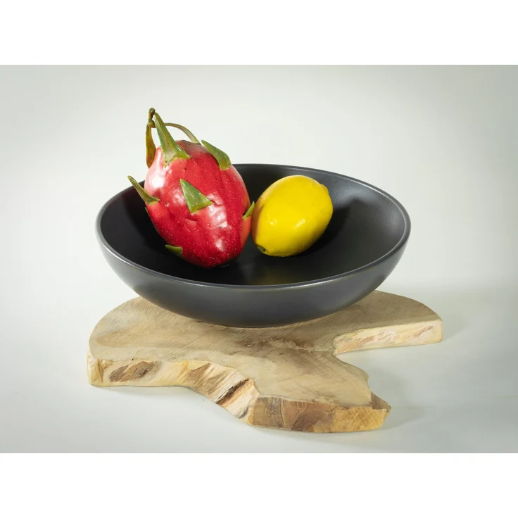 Servierschale UNO DH 28x6 cm schwarz – Bild 3