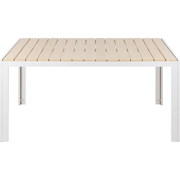 Gartentisch Kunststoff Beige COMO – Bild 4