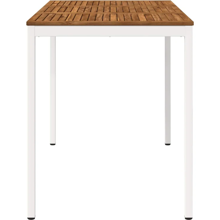vidaXL Gartenbar-Tisch NAARDEN Natur und Weiß 147 x 88,5 x 105 cm 901350 – Bild 4