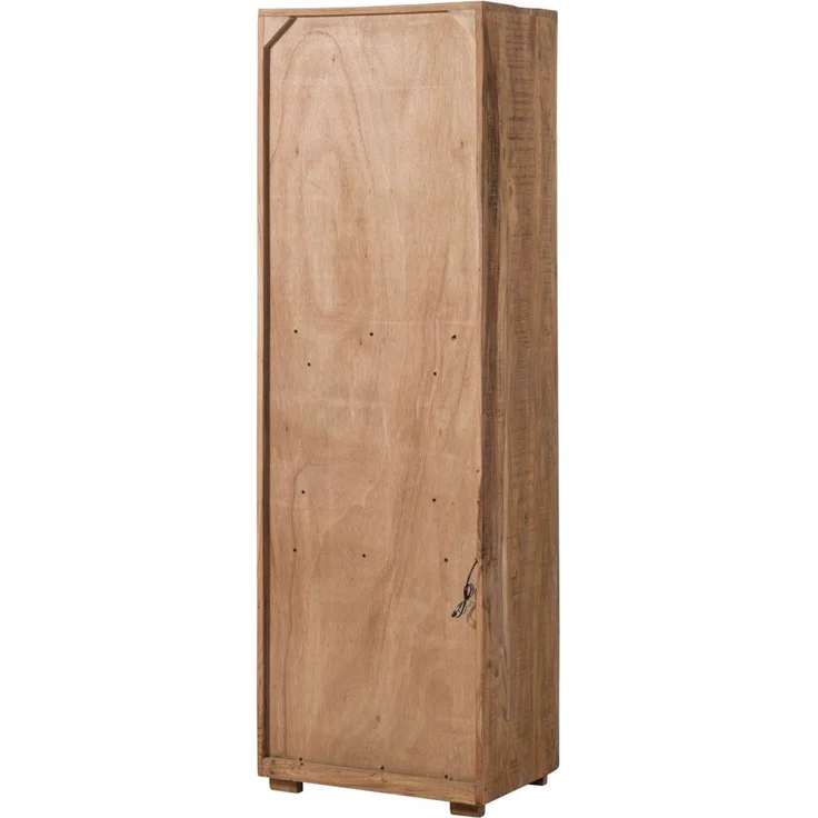 Vitrine Akazie 58x40x180 natur lackiert BARK #102 – Bild 10