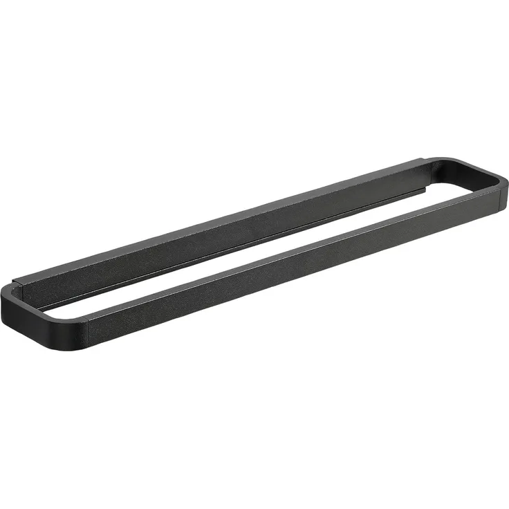Zone Denmark Handtuchhalter Rim, Handtuchstange, Aluminium, Black, 44x7. 5 cm, 14638