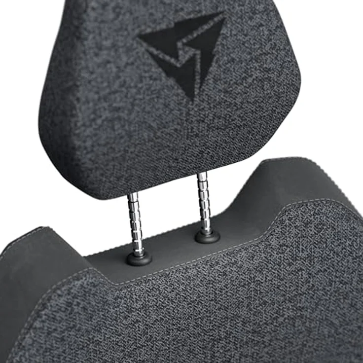 ThunderX3 SOLO 360, Ergonomischer Gaming-Stuhl mit Mesh-Bezug, 3D Armlehnen und synchronem Wippmechanismus, schwarz – Bild 4