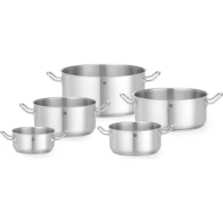 HENDI Bratentopf - ohne Deckel, Kitchen Line, 1,5L, ⌀160x(H)75mm