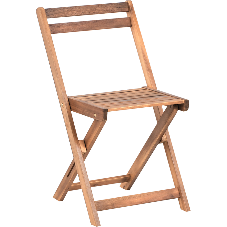 Bistro Set klappbar SACILE Akazienholz Braun – Bild 7