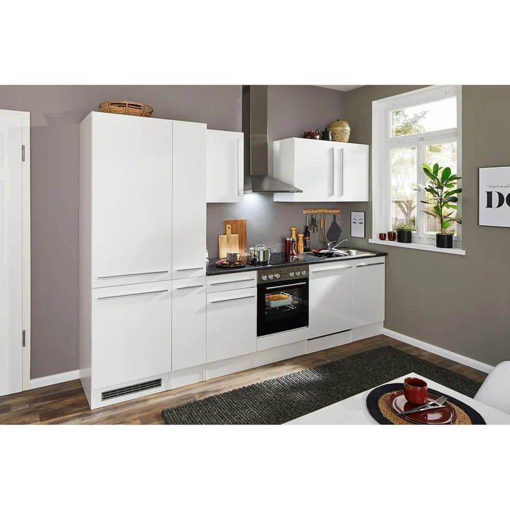 BASIC by Balculina Küchenzeile Jazz, Breite 310 cm, wahlweise mit E-Geräten – Bild 2