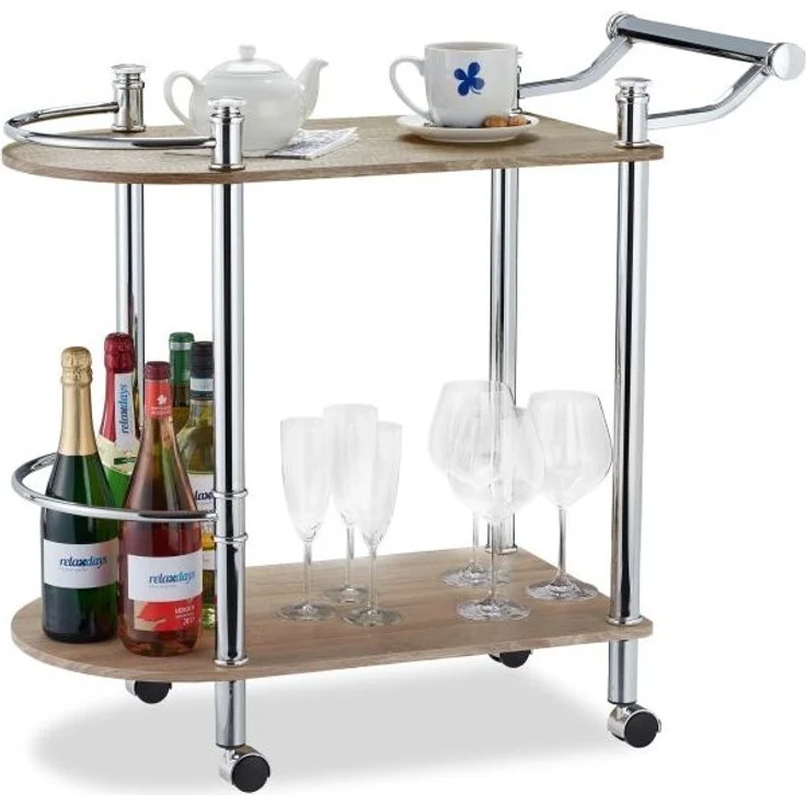 Servierwagen mit 2 Etagen – Bild 1