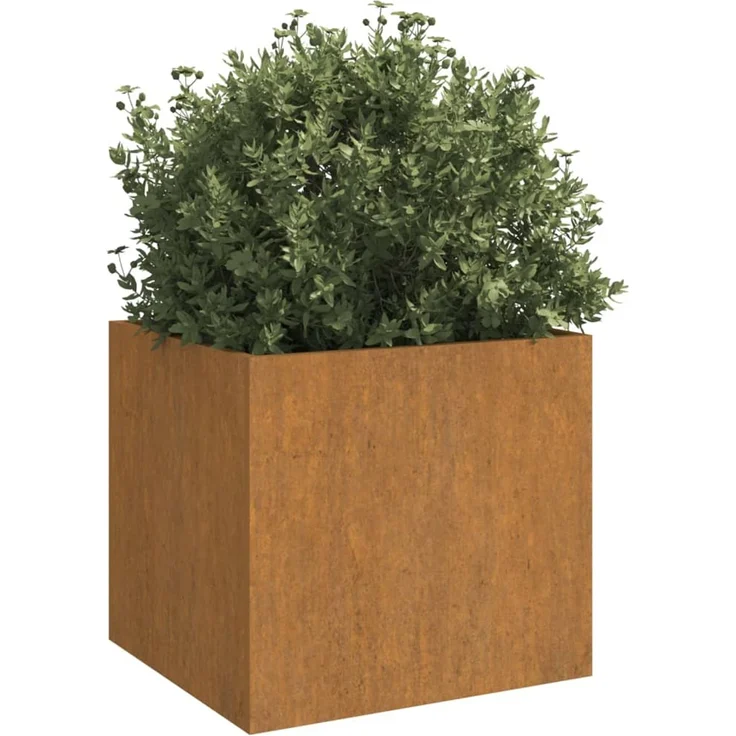 vidaXL Pflanzkübel 49x47x46 cm Cortenstahl 821551 – Bild 2