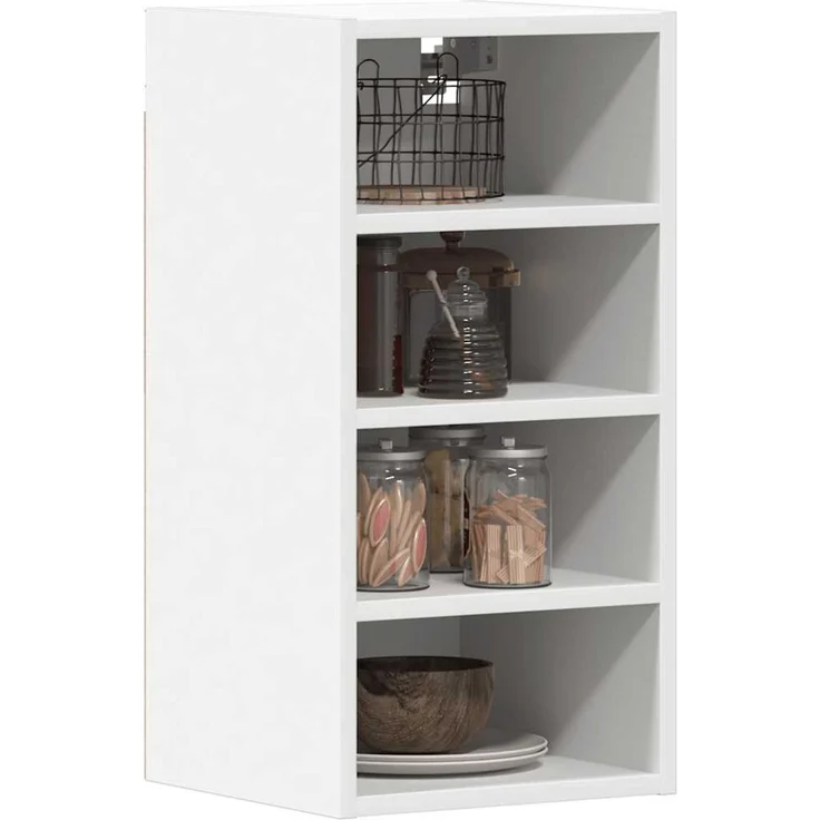 vidaXL Hängeschrank Riga Weiß 30x29,5x60 cm Holzwerkstoff 854166 – Bild 1