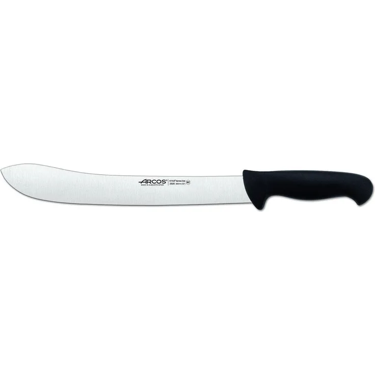 Arcos 292825 Metzgermesser, acier_inoxydable, Schwarz