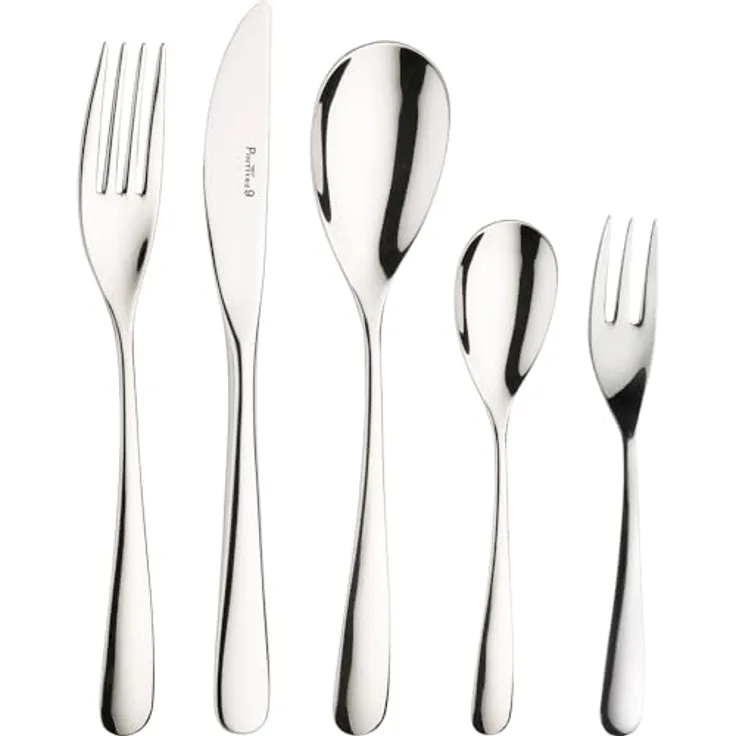 PINTINOX Besteck-Set Swing (30-tlg), 6 Personen, Edelstahl 18/10