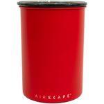AIRSCAPE Vorratsdose Airscape®, Edelstahl, Kunststoff, (1-tlg), mit Ventil-Deckel, robuste Verarbeitung