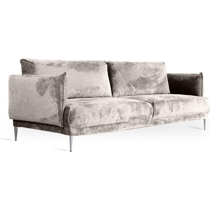 Sofa Designersofa MADISON 3-Sitzer Stoff Tender Way Beige – Bild 2