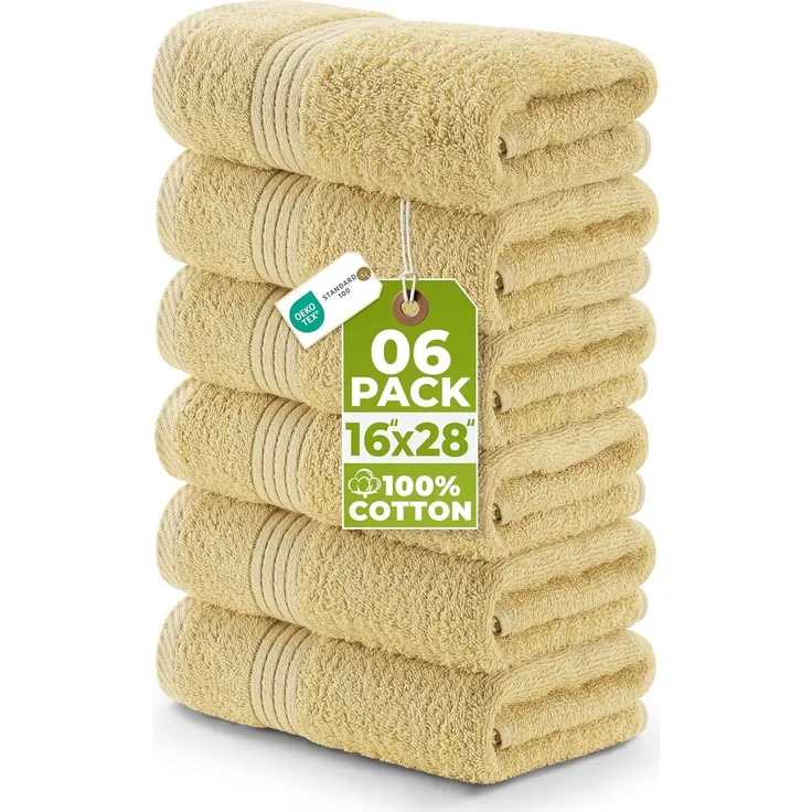 Utopia Handtücher, Baumwolle, 700 g/m², 6 Stück