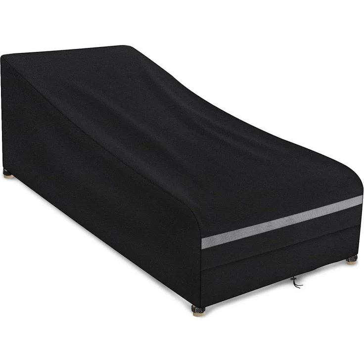 Gartenliege Abdeckung 200x75x40/70 cm Wasserdicht Winterfest Oxford Gewebe – Bild 1