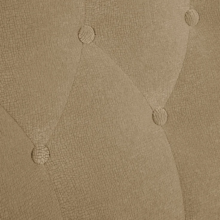 Sofa 3-Sitzer mit Bettfunktion Kaylyn Flockstoff sand – Bild 8