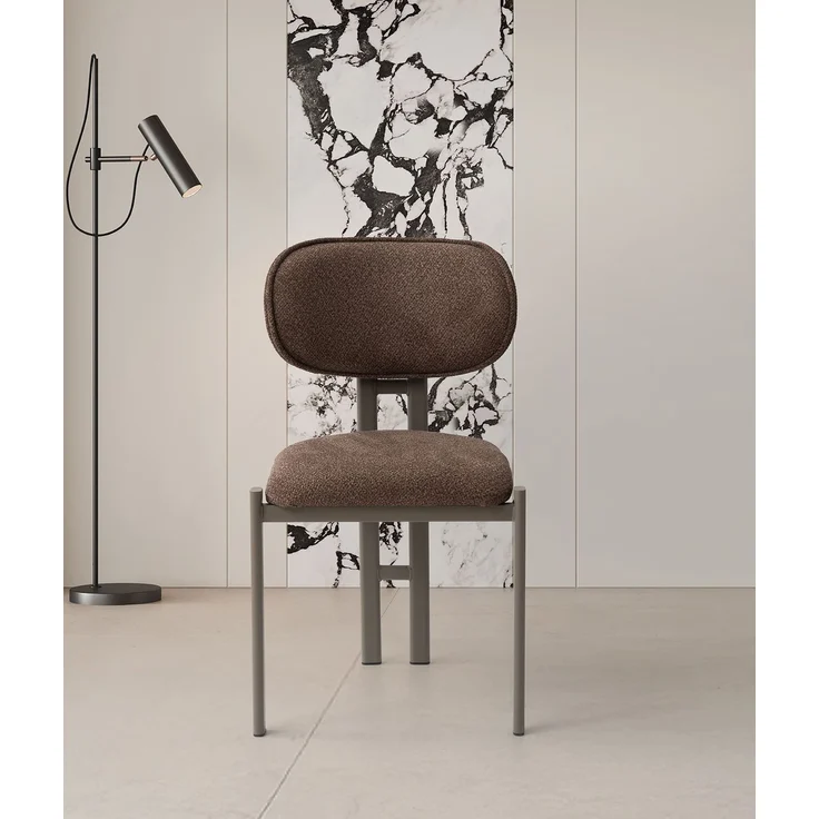 Skye Decor 'Muriz - 4970' Stuhlset (2-teilig), Braun / Cappuccino, 43 x 83 x 47,5 cm – Bild 1