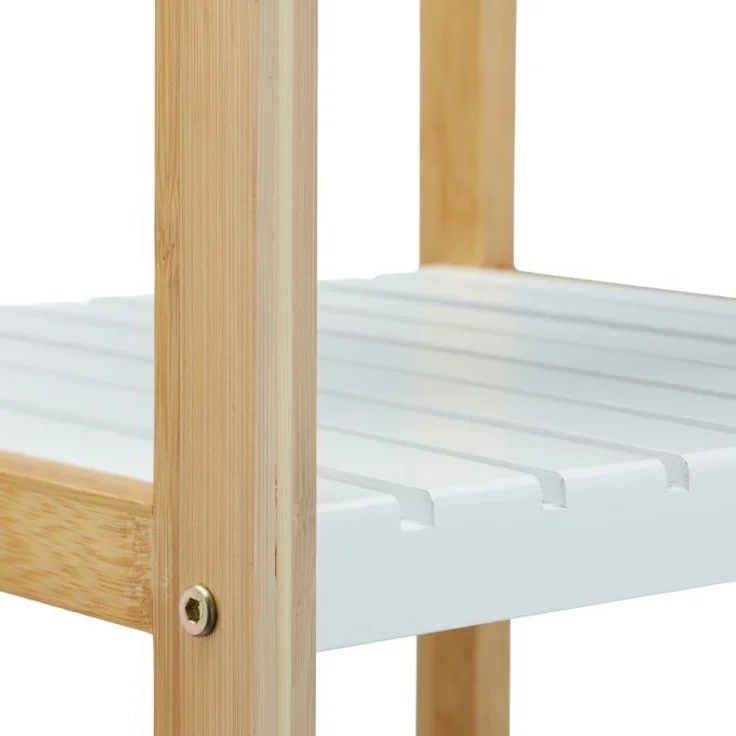 Regal Bambus mit 4 Ablagen – Bild 7