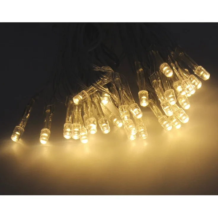 96er LED Lichterkette Außen Innen Partylichterkette Weihnachtslichterkette warmweiß