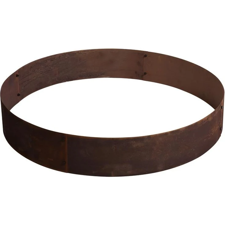 Pflanzring Metallring Stahl Hochbeet 120 cm Pflanzgefäß Pflanzkübel Rost Ring – Bild 2