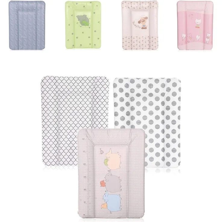 Lorelli Kinder Wickelauflage Softy 50x70 cm waschbar gepolstert erhöhter Rand grau
